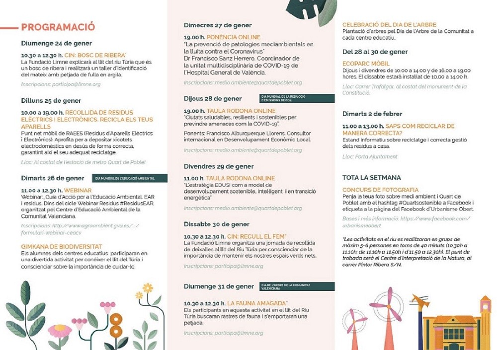 Quart de Poblet celebra la Setmana pel Clima i el 