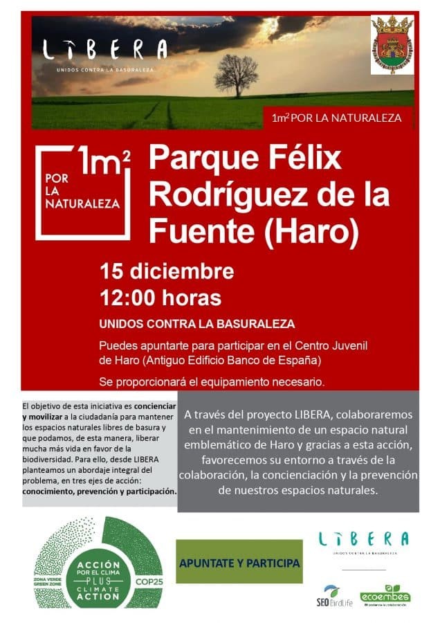 DICIEMBRE 2019 - Haro quiere unirse este domingo c