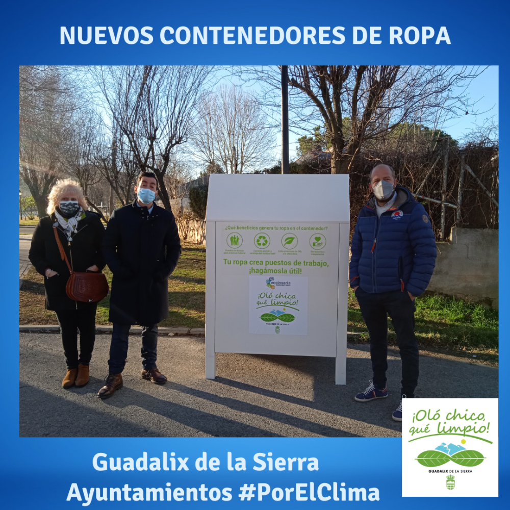 Reciclaje de ropa en Guadalix de la Sierra